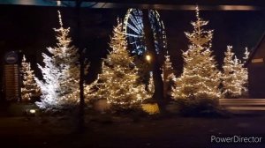 Семейная Рождественская - Новогодняя прогулка 2022 в самом большом парке Германии Европа- парке.