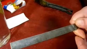 ЗАТОЧКА НАПИЛЬНИКА ЛИМОННОЙ КИСЛОТОЙ