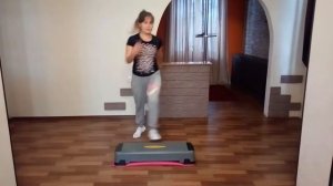 step choreography ,лёгкая связка для начинающих