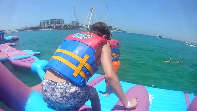 ПРОХОЖДЕНИЕ AQUA FUN Dubai 2023.Круто! Вода это лава челлендж. #крутойботан #полэтолава #aquafun