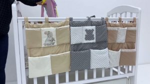 Топотушки прикроватные карманы (органайзер для кроватки)