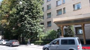Москва 400 Плотников переулок, гостиница Арбат (hotel Arbat) лето день