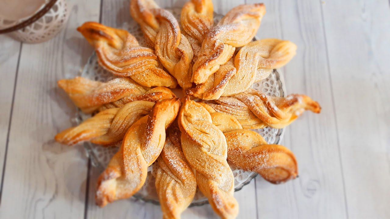 Творожное печенье Косичка смотреть онлайн