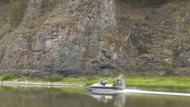 Аэроглиссер "Ермак" 100-130 (р. Чусовая) смотреть онлайн