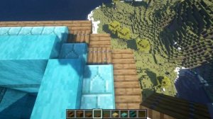 Как построить маяк в майнкрафте (морская версия)