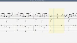Guitar TAB - Ferdinando Carulli : Opus 241 No 10 Rondo | Tutorial Sheet Lesson #iMn