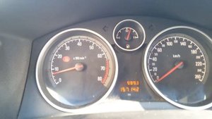 Работа двигателя Opel astra h