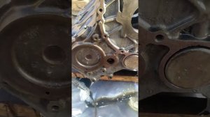 Промывка масло каналов блока после ремонта!