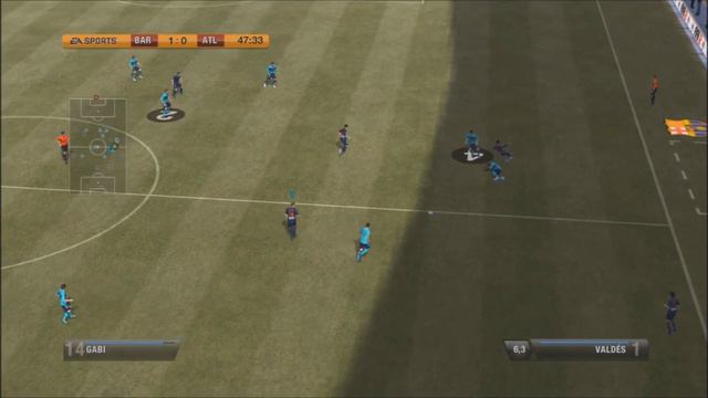 FIFA 12 Атлетико против Барсы смотреть онлайн