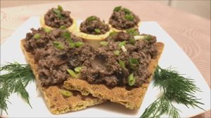 Самая быстрая грибная икра из шампиньонов