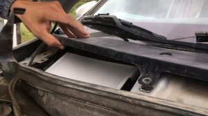 Как заменить салонный фильтр на Гранте