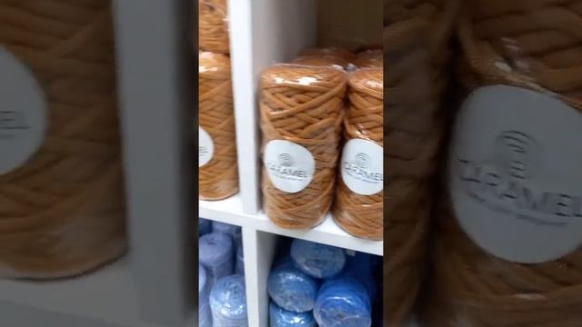 Обзор полиэфирного шнура Caramel в нашем магазине на Боровском шоссе.