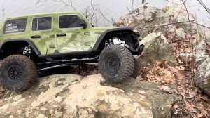 SCX6 Testing the new 3D Printed Foams and Long Trail Run