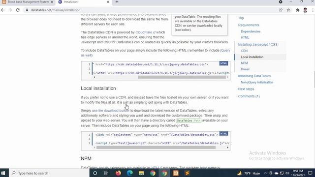 DataTable in Laravel | PHP LARAVEL Data Table Full video| RimonIT solution