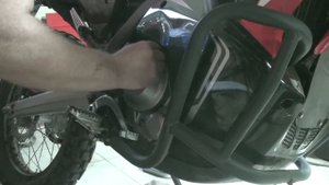 Honda CRF 300L Rally  Замена масла