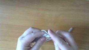 УЗОРЫ СПИЦАМИ. Мелкий структурный узор из лицевых и изнаночных петель. 2 вариант.