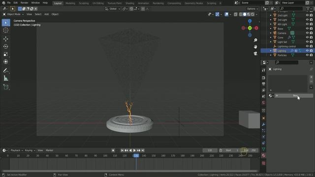 Blender Tutorial - Sci-Fi Particle Simulation in Eevee Blender 2.9 | Blender Timelapse смотреть онлайн