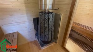 обзор баня бочка 4 на 6 метра г. Вытегра