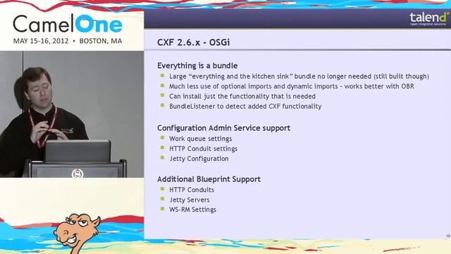 Apache CXF - New Features - CamelOne смотреть онлайн