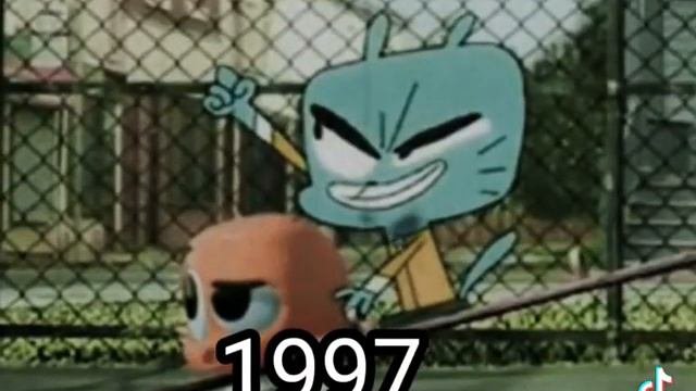 2021-1997 #гамбол #мультфильм Гамбол мультик