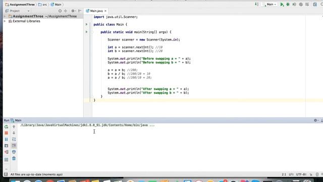 Java Swap Variables with Multiplication Division смотреть онлайн