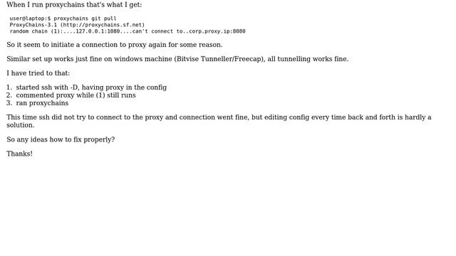DevOps & SysAdmins: Using ssh and corkscrew/proxychains behing a HTTP proxy смотреть онлайн