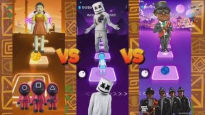 Танцевальный Челлендж Кальмар игра VS Marshmello VS Танец с гробом или GTA 5