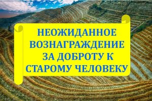 Неожиданное вознаграждение за доброту к старому человеку. Аудиоподкасты - Истории древности