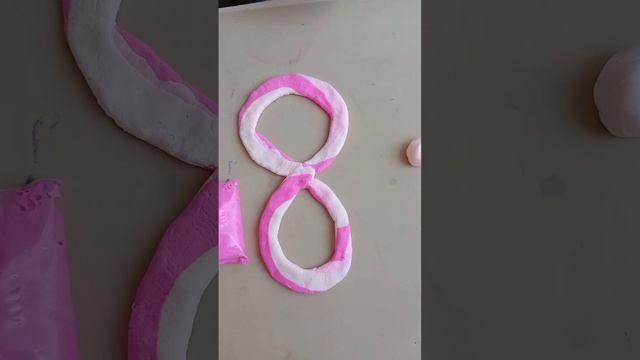 поделка на 8 марта из воздушного пластилина смотреть онлайн