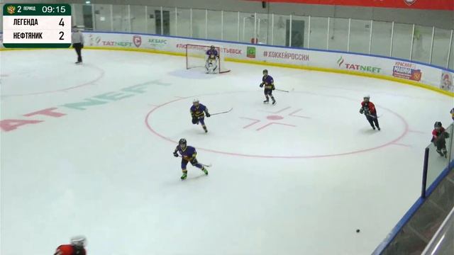 ХК "Легенда" (г. Пермь) - ХК "Нефтяник" (г. Альметьевск) смотреть онлайн