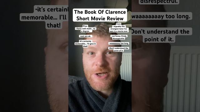 The Book Of Clarence Short Movie Review