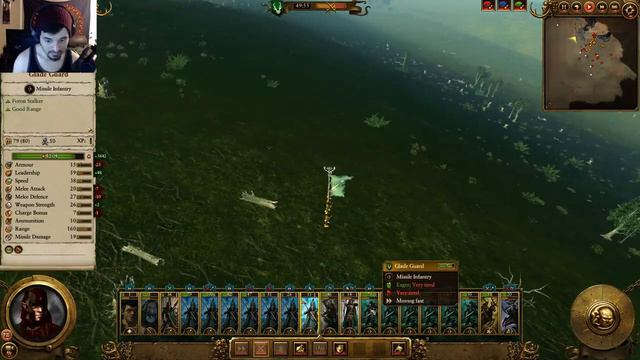 Total War: Warhammer - Realm of the Wood Elves (Livestream w/ Facecam) - Orion Campaign смотреть онлайн