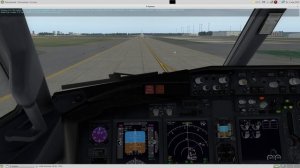 X Plane 11 Zibo B738 Запуск взлет.