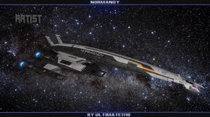 Mass Effect 2: Normandy Ship - Speed Art |Ultimate1110