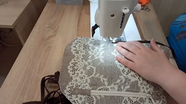 Льняная сумочка. Обучение раскрою и пошиву.