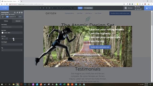 How to create a pop-up using Oxygen Builder modal?
