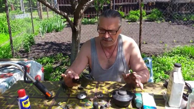 Триммер для травы. Как и чем смазать редуктор
