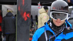 2012 - 2013 Sean Pettit promodel ski the K2 Pettitor - big mountain twintip rocker and camber