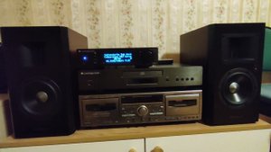 EDIFIER AIRPULSE A200+CAMBRIDGE AUDIO SONATA NP30+ CAMBRIDGE AUDIO AZUR650C+JVC TD-W7SD