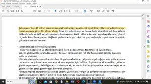 DERS 46-MADEN İŞYERLERİNDE İŞ SAĞLIĞI VE GÜVENLİĞİ-KONU ANLATIMI YUNUS KAYA