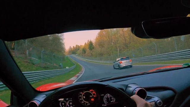 Ferrari F8 Tributo on the Nurburgring Nordschleife!