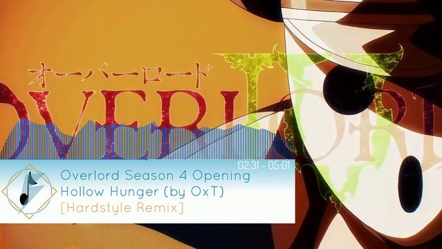 Overlord Season 4 Opening - HOLLOW HUNGER (Hardstyle Remix) смотреть онлайн