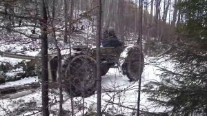 Пелец мини поездка в лес за самодельным вездеходом