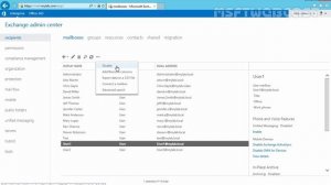 Disable or Delete a Mailbox in Exchange 2016