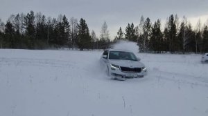 Шкода Карок 4x4 и Шкода Кодиак 4x4 снежный офроуд (Skoda Karoq, Skoda Kodiaq offroad)