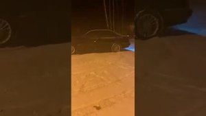 Зимний дрифт на BMW E39 2.5 дизель