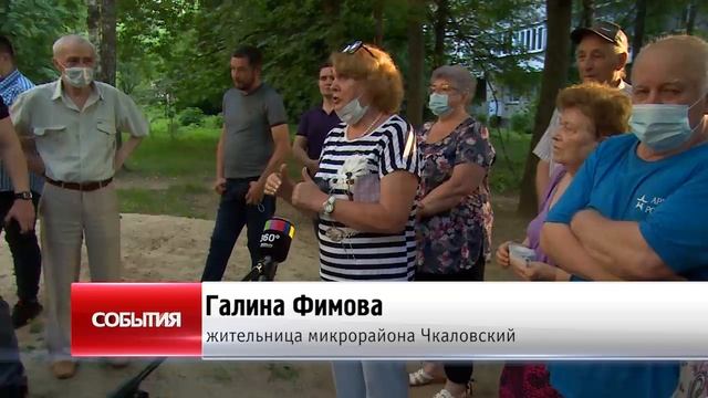 Глава Щелково Андрей Булгаков посетил микрорайон Чкаловский с рабочим визитом