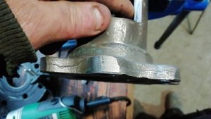 Маслопресс бытовой своими руками. Делаю патрон для шнека.