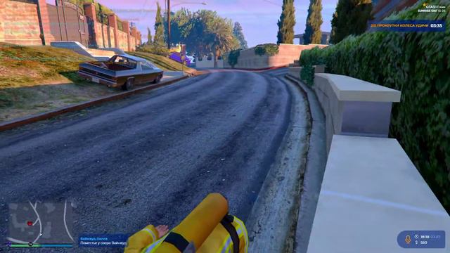 Работа ПОЖАРНИКА В GTA 5 RP смотреть онлайн