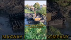 Экскаватор-амфибия, Экскаватор для болота, Багги для болота, Экскаватор-поплавок, Сделано в Китае